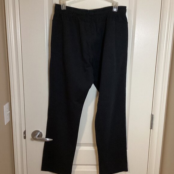 Eddie Bauer Men's Black Fleece Sweatpants Waist 30" Casual Activewear Sports - Picture 6 of 10